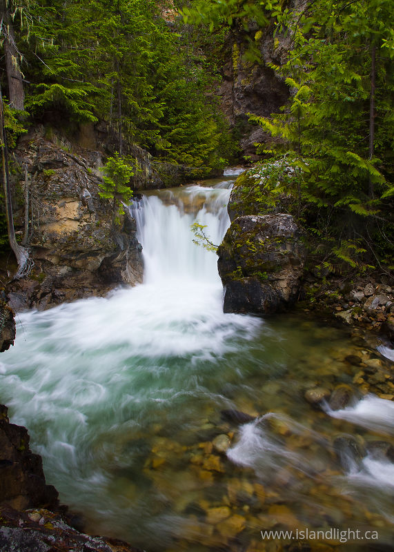 Springer Creek - Slocan Valley Waterfall photo