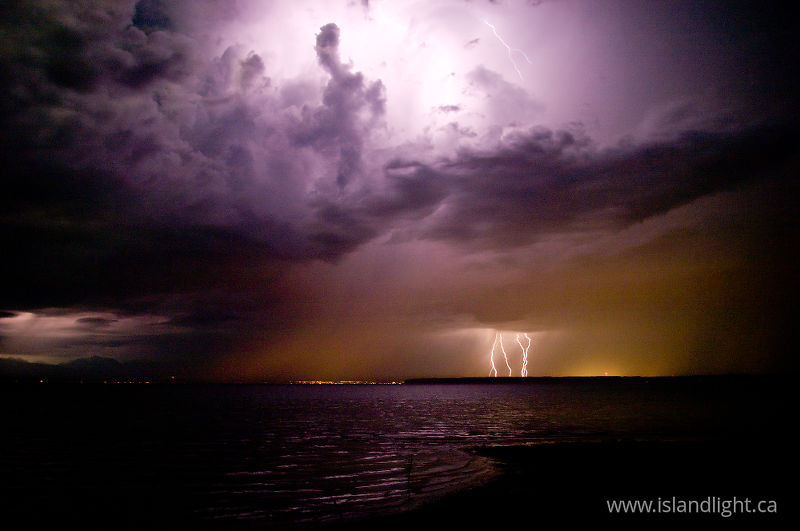 Power II - Discovery Islands Lightening photo