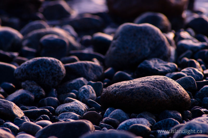 Stones as Art - Cortes Island Shoreline photo