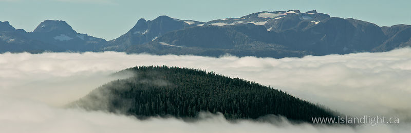 Alpine Panorama - Vancouver Island Mountain Panorama photo