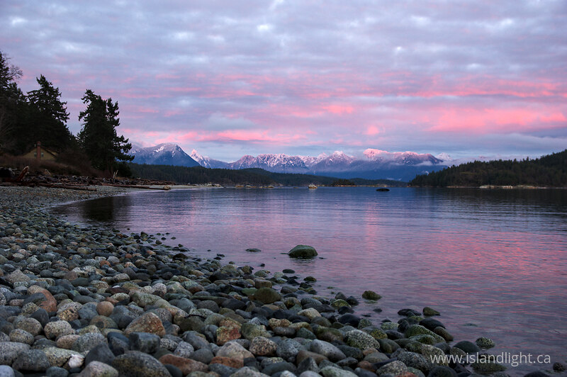 December Sky 1 - Cortes Island  photo