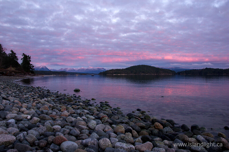 December Sky 2 - Cortes Island  photo
