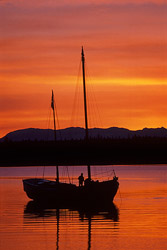 Water On Fire -  Sailboat photo