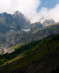 Mont Blanc  - Graian Alps Mountain photo