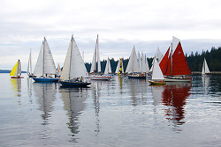 Start of the Race - Cortes Island Sailing photo