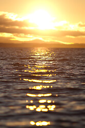 Sunrise Over Savary Island - Cortes Island  photo